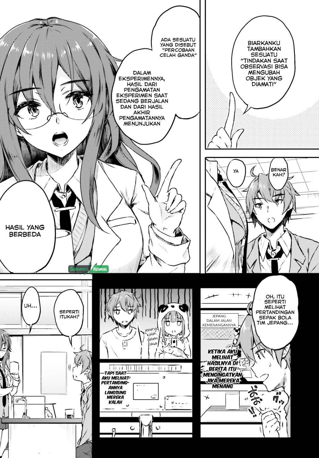 Seishun Buta Yarou wa Bunny Girl-senpai no Yume wo Minai chapter 6